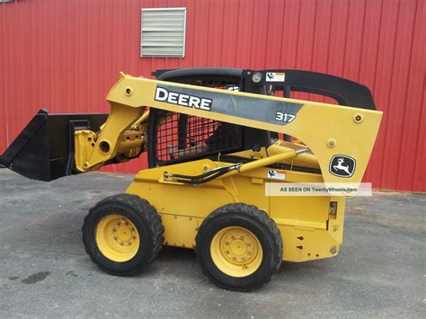 2005 john deere 317 skid steer for sale|john deere 317g quick attach.